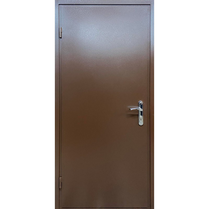 Двері вхідні Метал/ДСП коричневі (Економ)