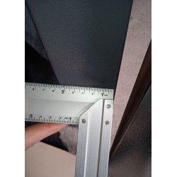Товщина короба дверної двері Технічні 1200 мм сірі