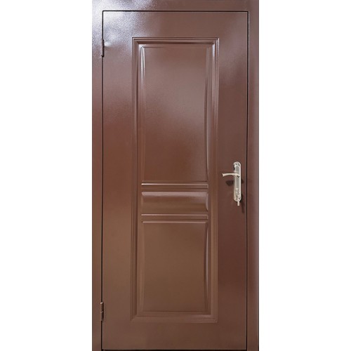 Вхідні двері Еко Техно (штампування) Redfort RAL 8017
