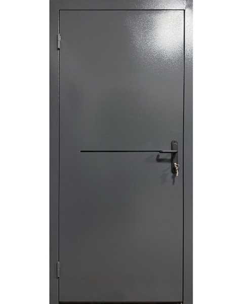 Вхідні двері Еко Техно (з молдингом) Redfort RAL 7024