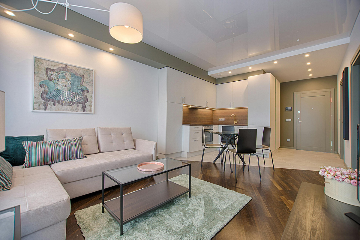 Идеальный пол для гостиной - ламинат