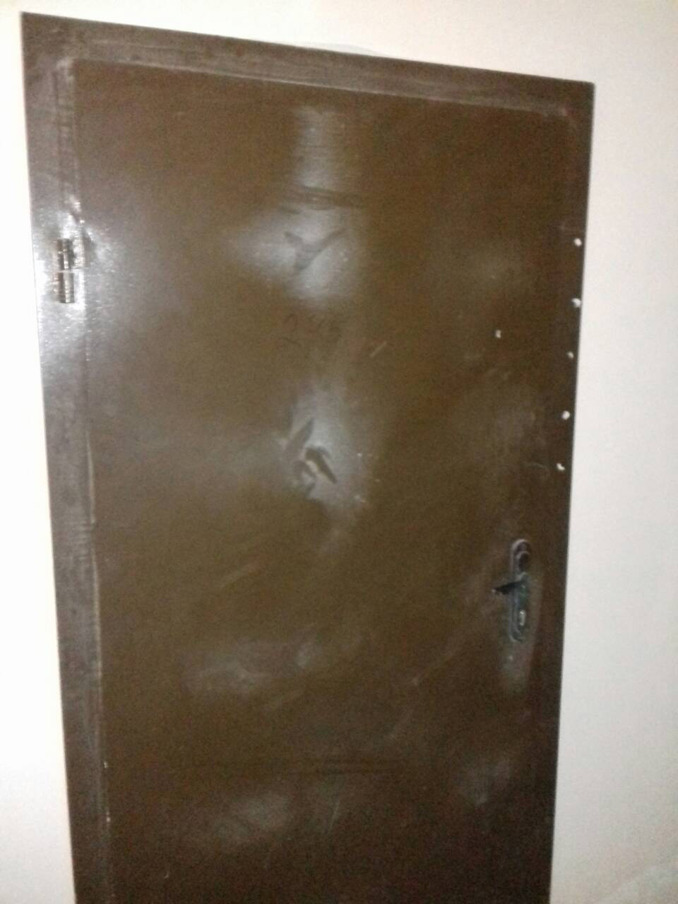 Фото дверей у комору на поверсі